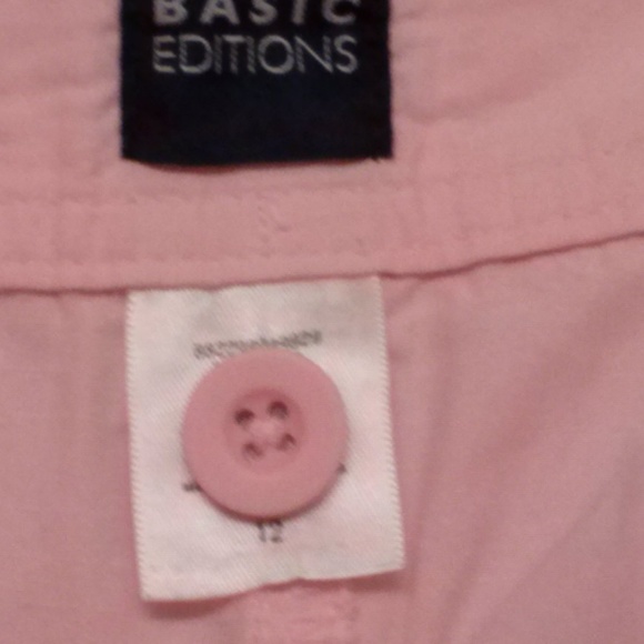 Basic editions Pink ladies pants RN#42000 - Picture 6 of 7